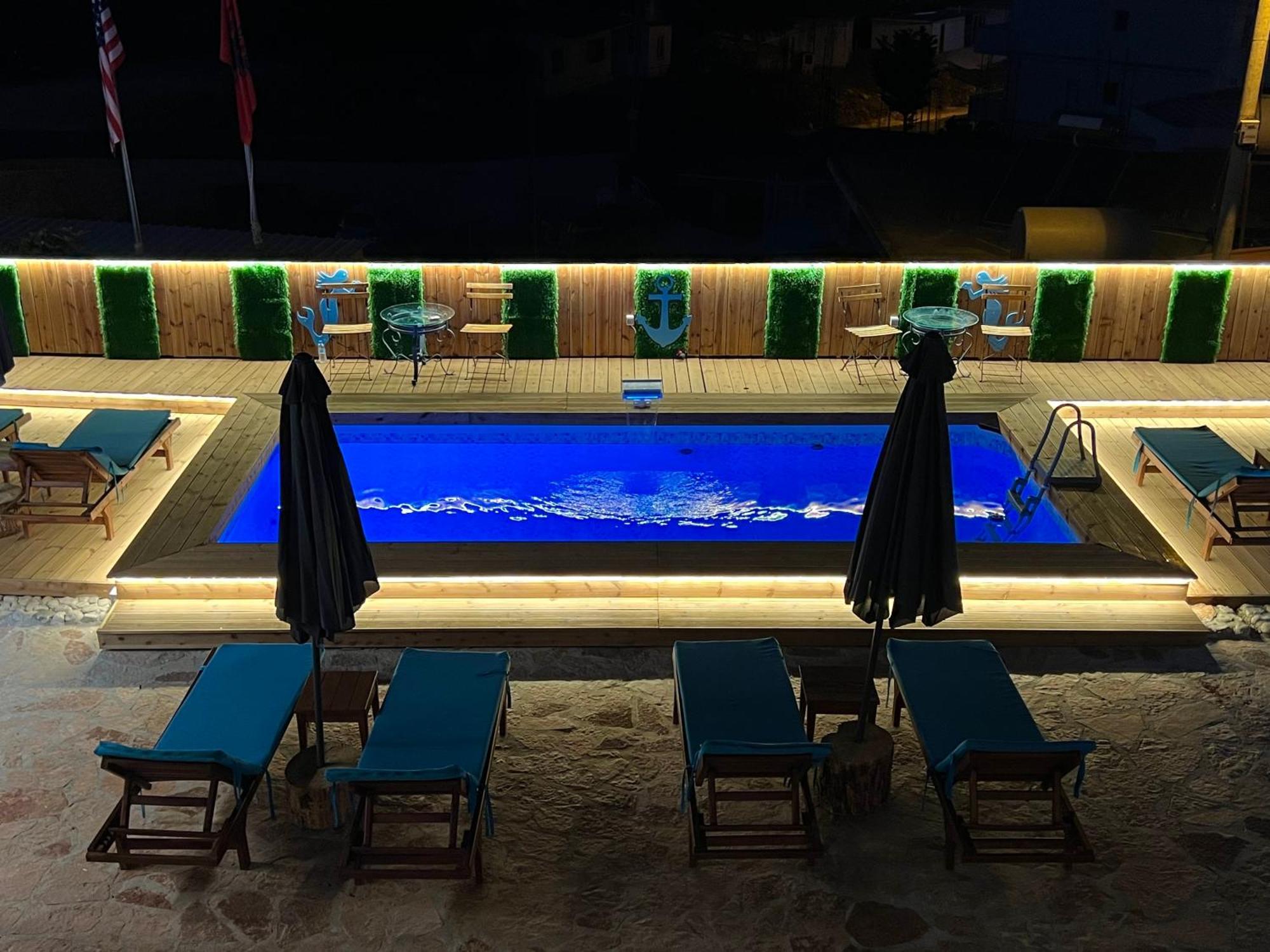 Hotel Two Mermaids Ksamil Exterior foto